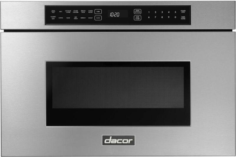 Photo 1 of Dacor DMR24M977WS
Contemporary Series Microwave Drawer with 1.2 cu. ft. Capacity, Child Safety Lock in Silver Stainless