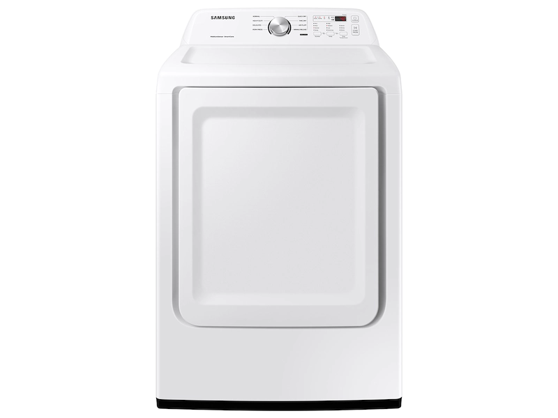 Photo 1 of 7.2 cu. ft. Electric Dryer with Sensor Dry in White