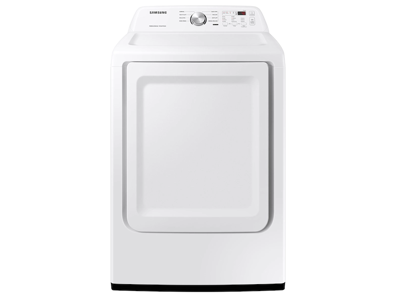 Photo 1 of 7.2 cu. ft. Electric Dryer with Sensor Dry in White
