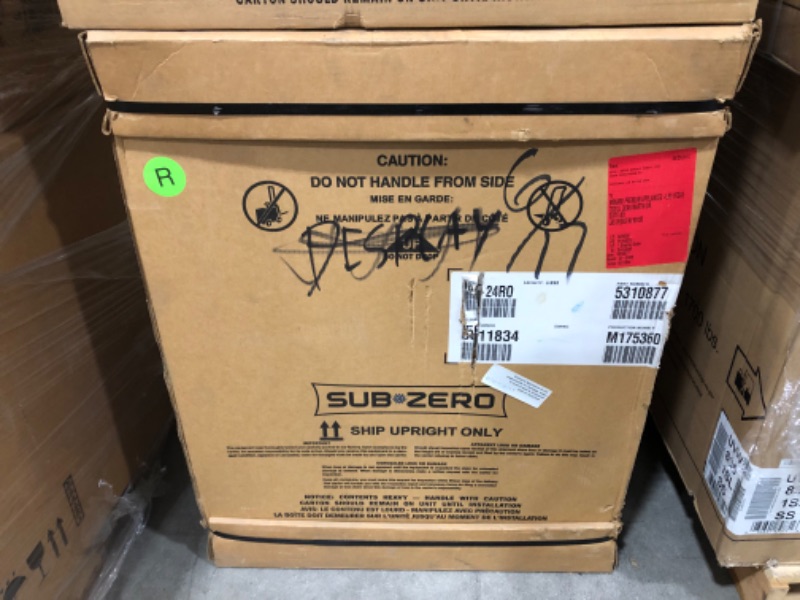 Photo 1 of 24" Designer Outdoor Refrigerator Drawers - Panel Ready
