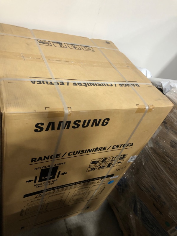 Photo 1 of Samsung NX60A6111SS
6.0 cu. ft. Smart Freestanding Gas Range with Integrated Griddle