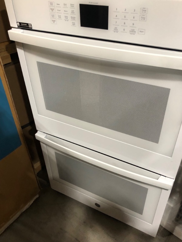 Photo 7 of GE® 27" Smart Built-In Double Wall Oven - white