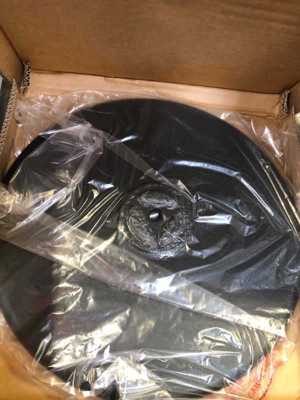 Photo 1 of 18" Round Restaurant Table Base XU-TR18-BASE-GG - Black

