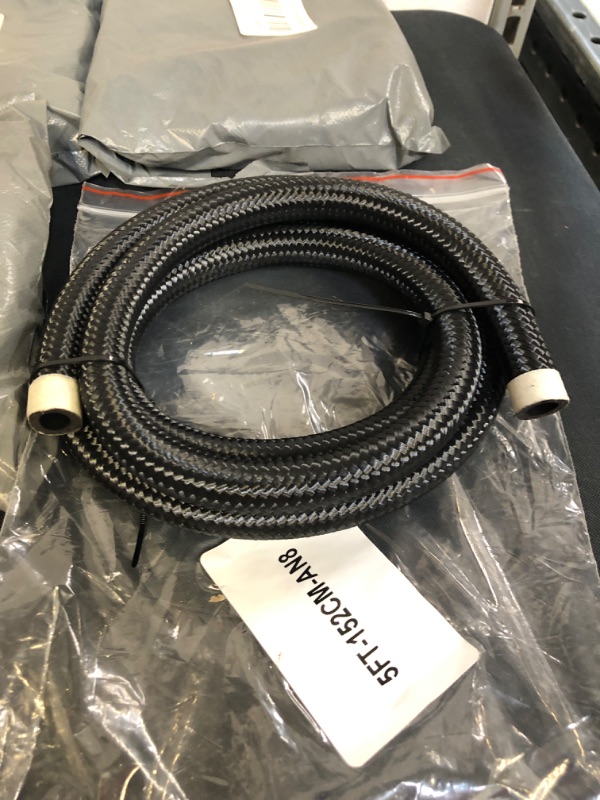 Photo 2 of 5FT BLACK HOSE, 6 COUNT 