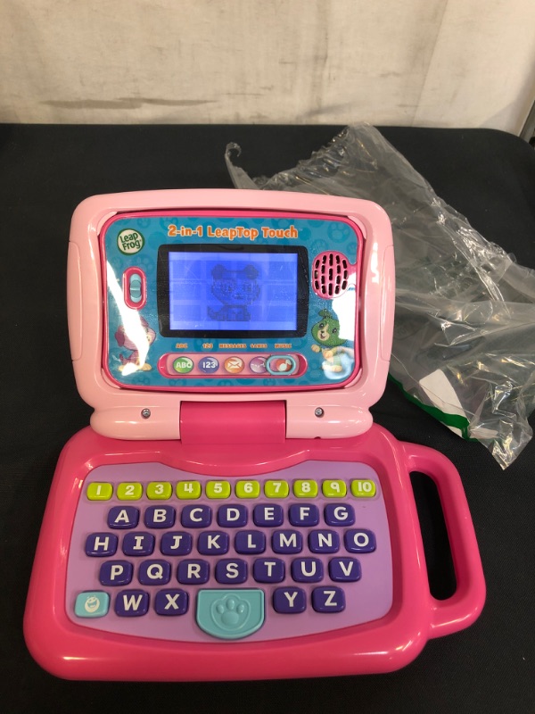 Photo 1 of LeapFrog 2-in-1 LeapTop Touch, Pink
