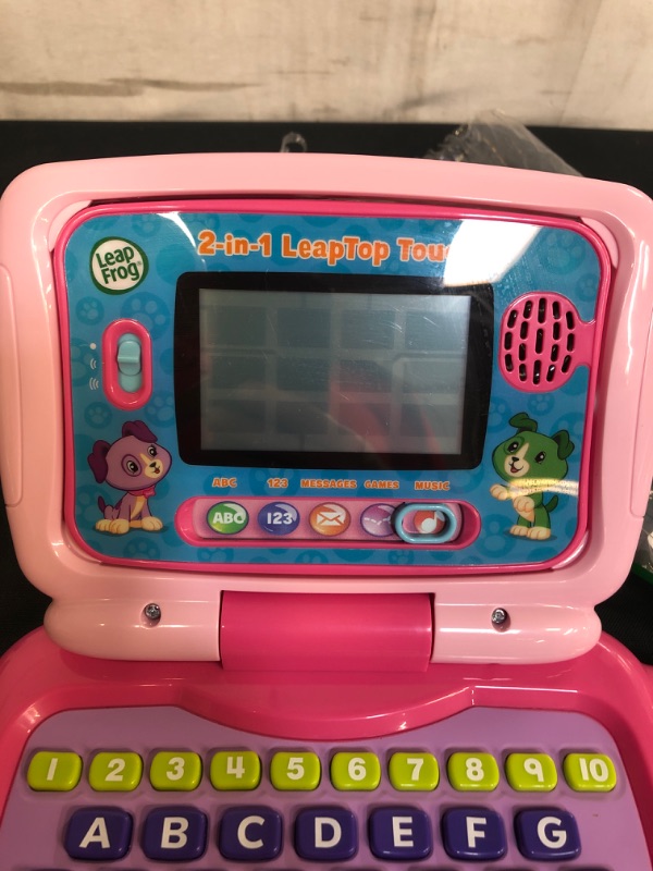 Photo 3 of LeapFrog 2-in-1 LeapTop Touch, Pink
