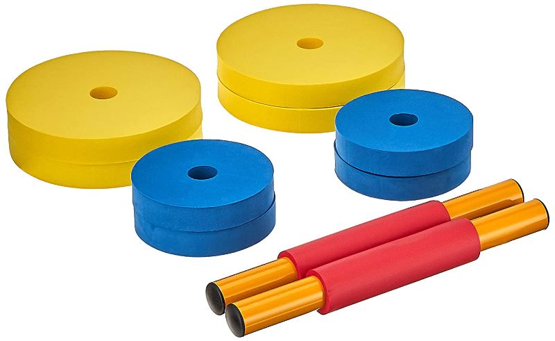 Photo 2 of Redmon for Kids Fun and Fitness Dumbbell Set, Multicolor, 10 Piece
