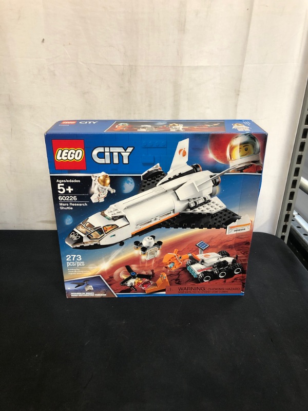 Photo 2 of LEGO City Space Mars Research Shuttle 60226 Space Shuttle Toy Building Kit with Mars Rover and Astronaut Minifigures, Top STEM Toy for Boys and Girls (273 Pieces)
