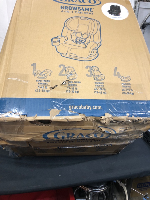 Photo 1 of Graco Grows4Me 4 in 1 Car Seat, Infant to Toddler Car Seat with 4 Modes, West Point
