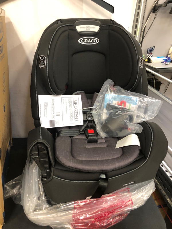 Photo 6 of Graco Grows4Me 4 in 1 Car Seat, Infant to Toddler Car Seat with 4 Modes, West Point
