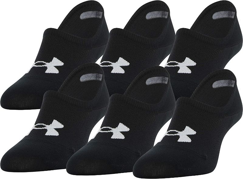 Photo 1 of Under Armour womens Breathe Lite Ultra Low Socks, Multipairs
 SIZE 6-10 WOMENS 