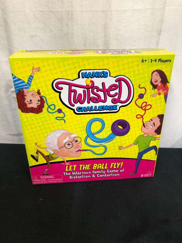 Photo 2 of Hank's Twisted Challenge Family Fun Game – Bend and Twist, Get The Ball Through The Maze to Win!
