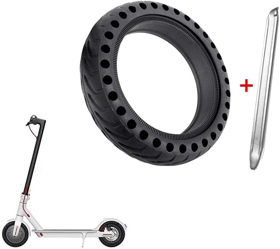 Photo 1 of ASTVSHOP Solid Tire Wheel's Replacemen Accessories for Electric Scooter Xiaomi Mi m365 / gotrax gxl V2, 8.5 inches Scooter Explosion-Proof Solid Tire for Xiaomi Mijia M365
