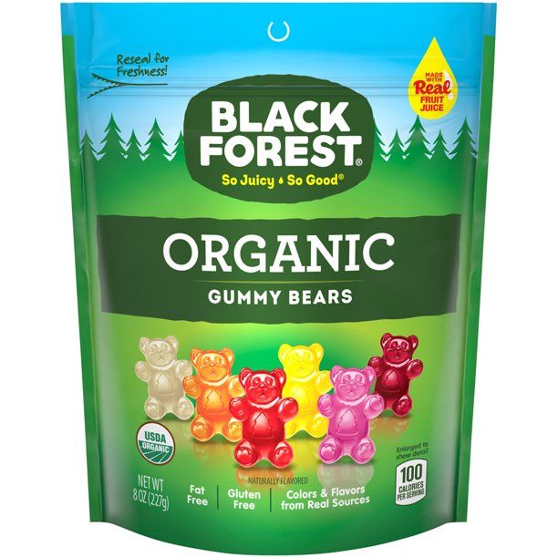 Photo 1 of Black Forest Gummy Bears 8 Oz., PK6
 EXP 05/22