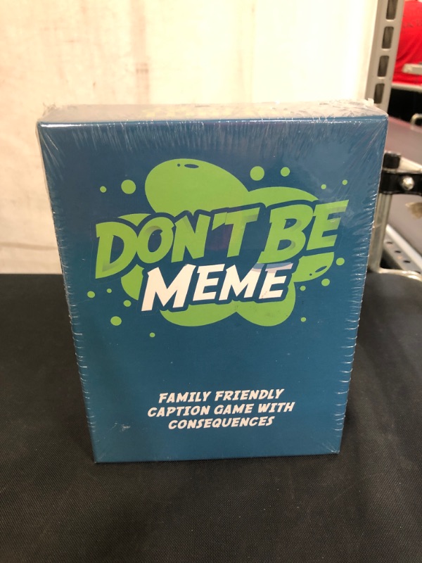 Photo 2 of Don't Be Meme - Hilarious Family Friendly Caption Card Game with Hysterical Consequences - Perfect for Family Game Night Fun
