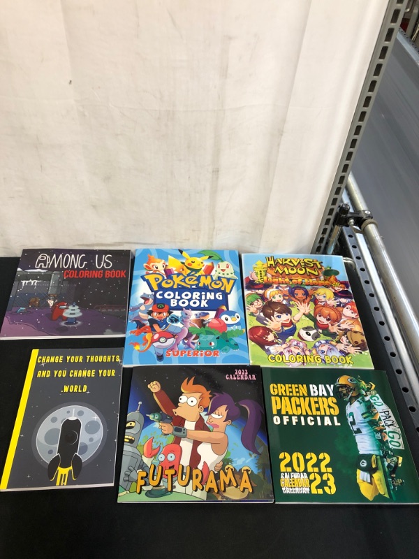 Photo 1 of 6PC LOT, MISC BOOKS 