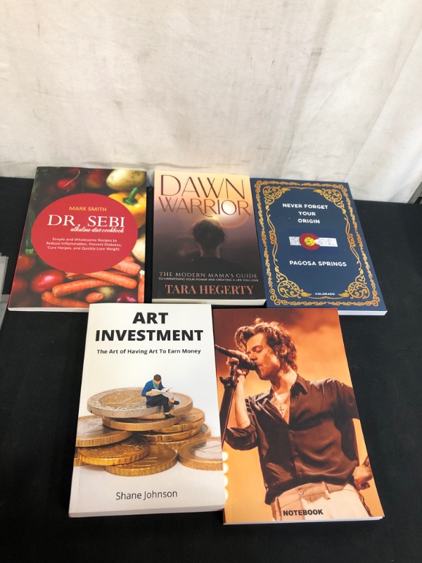 Photo 1 of 5PC LOT, MISC BOOKS 