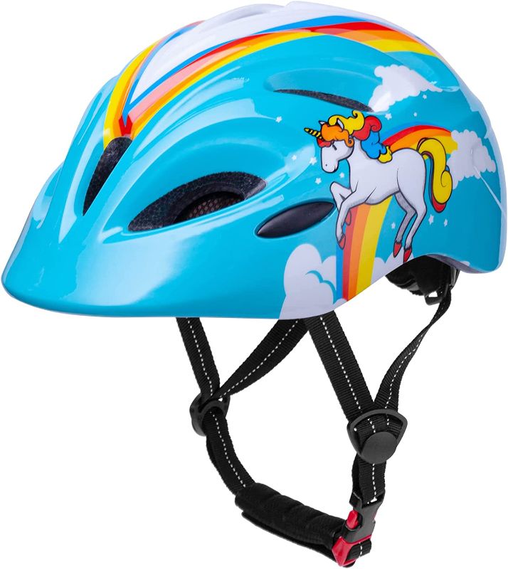 Photo 1 of Kids Bike Helmet Toddler Helmet, Adjustable Children Multi-Sport Cycling Helmet for Kids Boys Girls 3-8 Years Old
