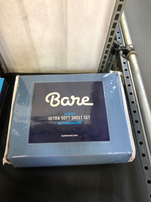 Photo 1 of Bare Home Double Brushed Sheet Set, Queen Bedding
