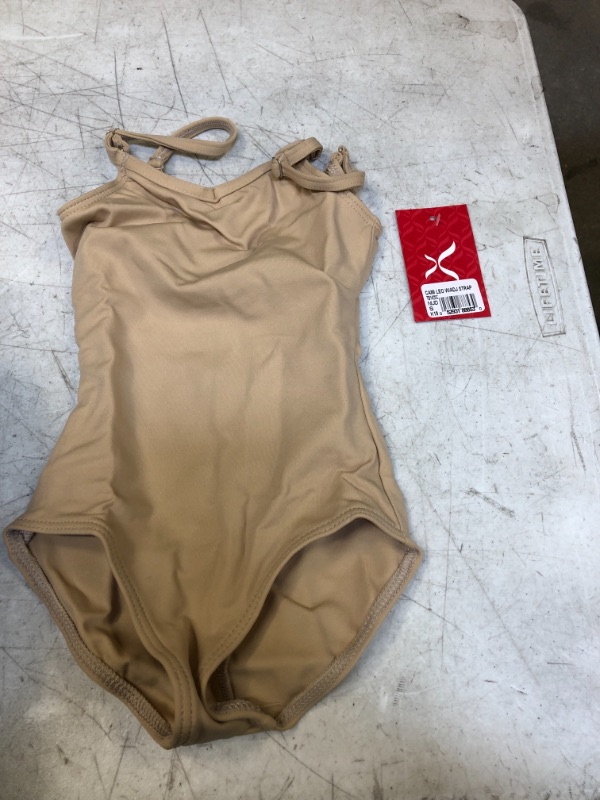 Photo 2 of Capezio Girls' Team Basic Camisole Leotard with Adjustable Straps GIRLS' SIZE SMALL
