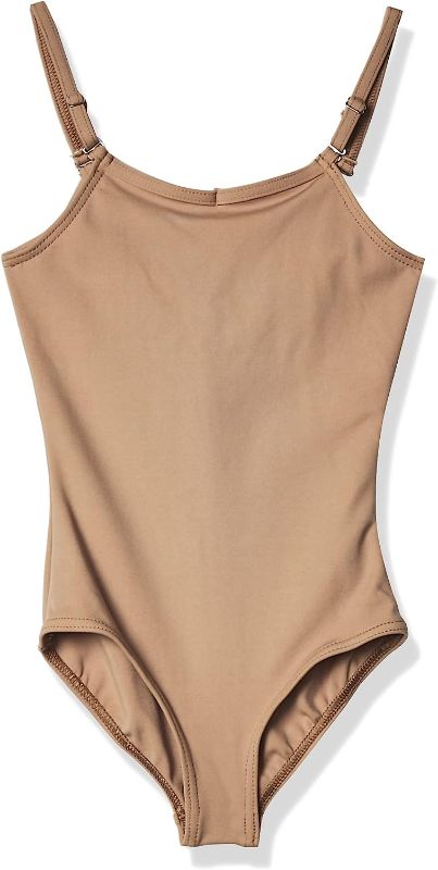 Photo 1 of Capezio Girls' Team Basic Camisole Leotard with Adjustable Straps GIRLS' SIZE SMALL
