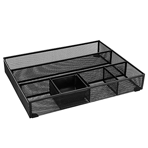 Photo 1 of Amazon Basics Mesh Desk Drawer Office Organizer