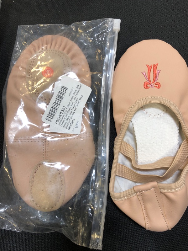 Photo 2 of Ballet Shoes for Girls, Toddler Ballet Shoes, Split-Sole Glitter Ballet Slippers, Girls Dance Shoes for Girls Toddler/Kid  SIZE 12.5