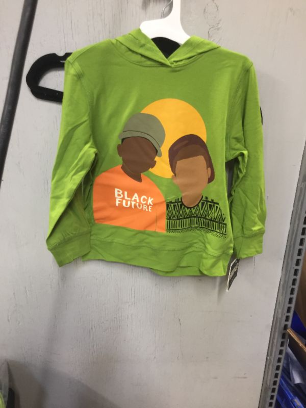 Photo 1 of BLack History Month Boys' Brothers Hooded Sweatshirt - Ight Green L