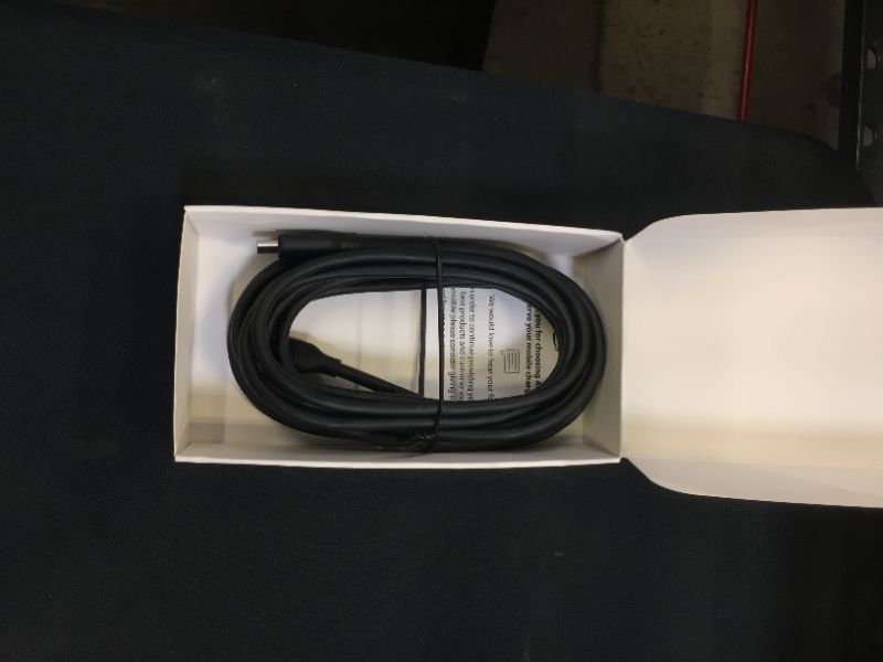 Photo 2 of 

Amazon Basics USB-C 2.0 to USB-C Cable 1 x 10ft 3m