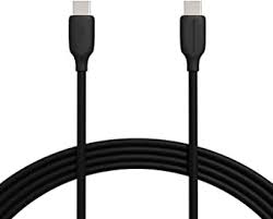 Photo 1 of 

Amazon Basics USB-C 2.0 to USB-C Cable 1 x 10ft 3m