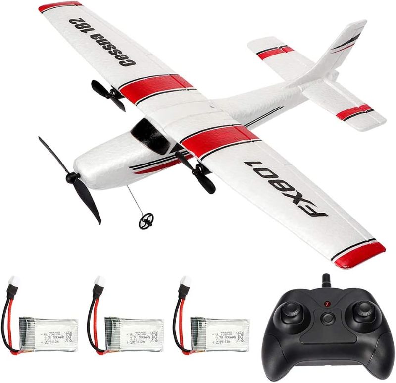 Photo 1 of 
RC Plane 2.4Ghz Remote Control Airplane Ready to Fly, 2 Channel Control Aircraft Gliding for Kids Beginners