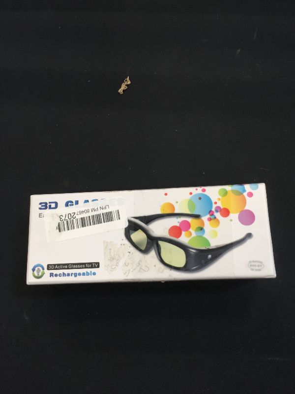 Photo 1 of 3D glasses rechargeable 