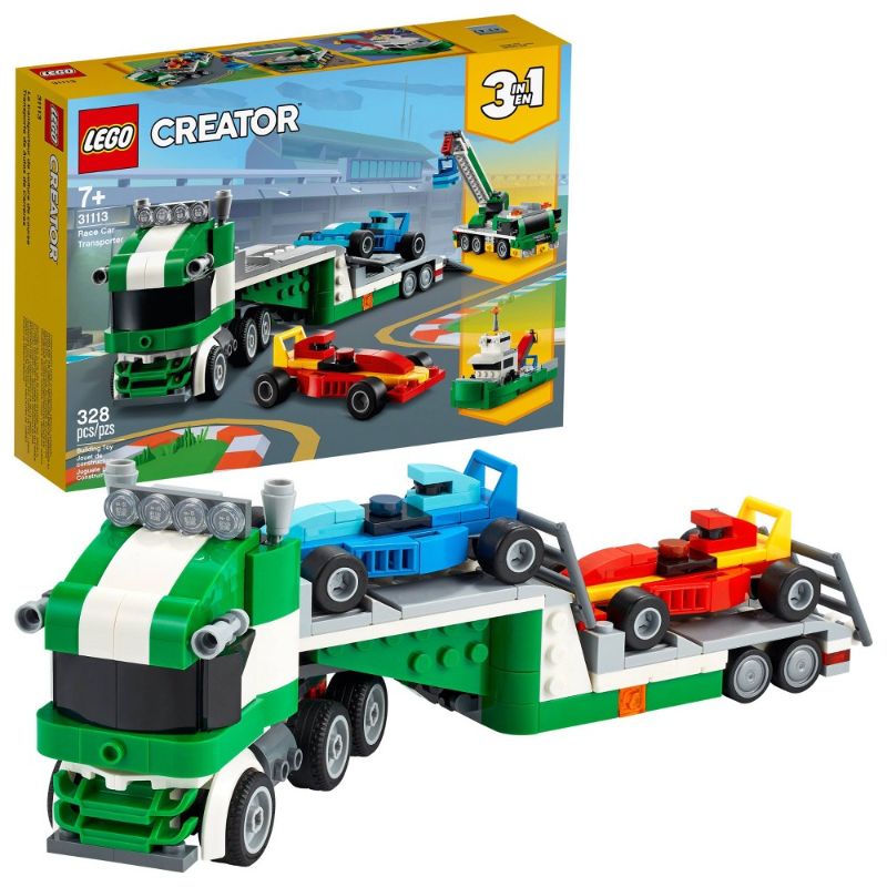 Photo 1 of LEGO Race Car Transporter 31113 Building Set (328 Pieces)
