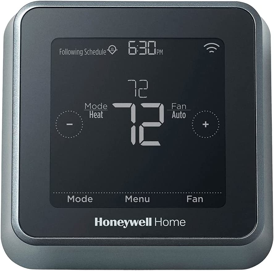 Photo 1 of Honeywell Home RCHT8610WF T5 Smart Thermostat Energy Star Wi-Fi Programmable Touchscreen Alexa Ready - C-Wire Required