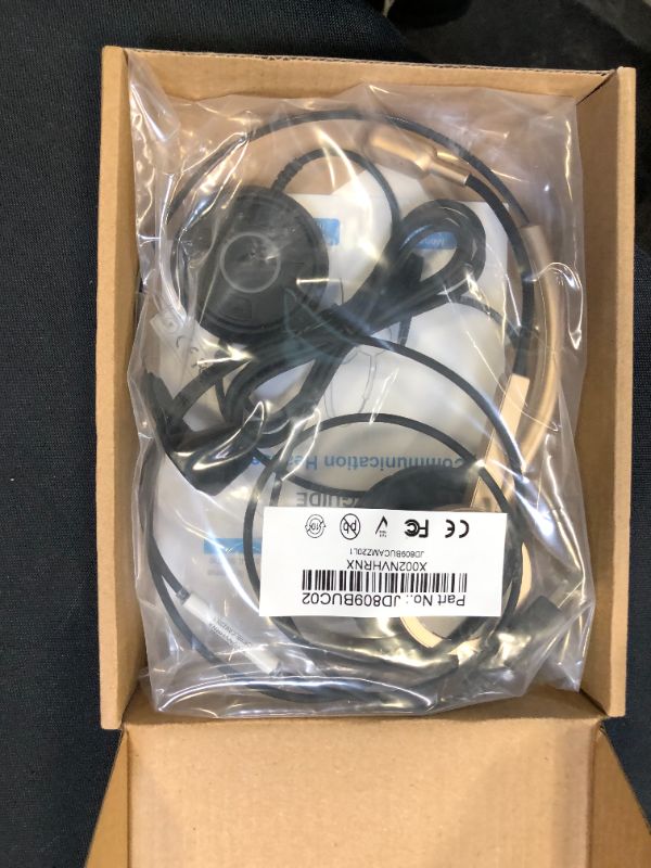 Photo 2 of Jiade USB Headset with Microphone Noise Canceling for Skype Chat Teams Zoom, Duo PC Headphone with Mic Mute for Office Callcenter Business Meeting Softphones, Pro Mic for Speech Dictation