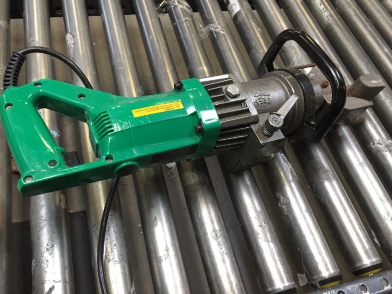 Photo 1 of Anbull 900W Electric Rebar Bender,Hydraulic Rebar Bending Maching Bending up to 5/8 Inch #5 16mm Rebar, Bending Angle 0-130 Degrees, Rebar Bending Machine with Positioning Bolt - STILL WORKS 
