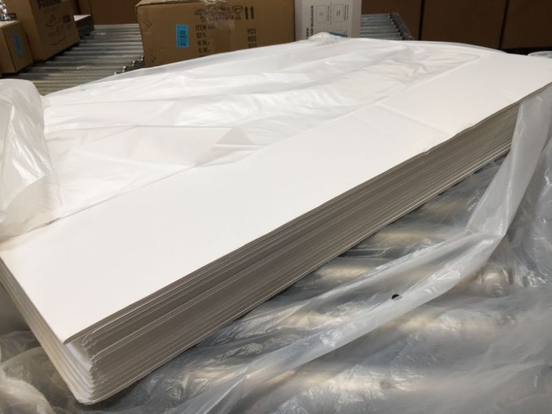 Photo 2 of Excelsis Design, Pack of 15, Foam Boards (Acid-Free), 24x36 Inches (Many, 3/16 Inch Thick Mat, White with White Core (Foam Core Backing Boards, Double-Sided Sheet)
