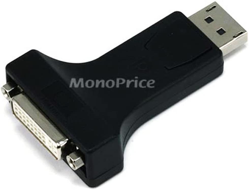 Photo 1 of Monoprice DisplayPort Male to DVI-D Female Adapter, Single Link (104827)
