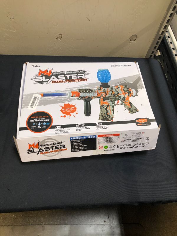 Photo 2 of 2 IN 1 GEL BALL BLASTER TOY GUN