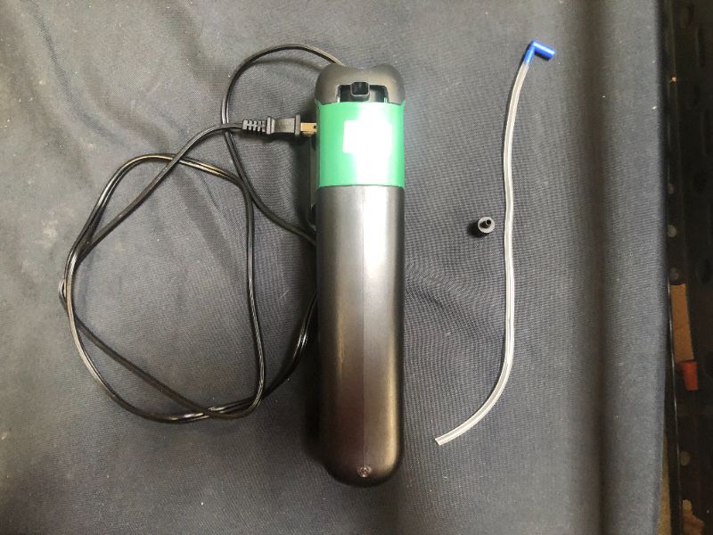 Photo 2 of FREESEA Aquarium Power Filter Pump: 5 Watt Pump Internal Filter Increase Oxygen 4 in 1 Pump | 132 GPH for Up to 150 Gallon
