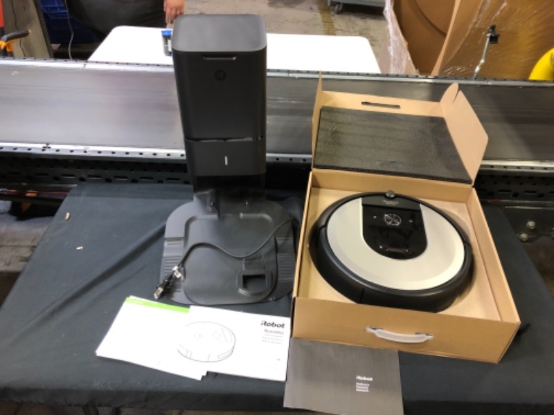 Photo 2 of iRobot Roomba i6+ (6550) Robot Vacuum with Automatic Dirt Disposal-Empties Itself for up to 60 Days, Wi-Fi Connected, Works with Alexa, Carpets, + Smart Mapping Upgrade - Clean & Schedule by Room
