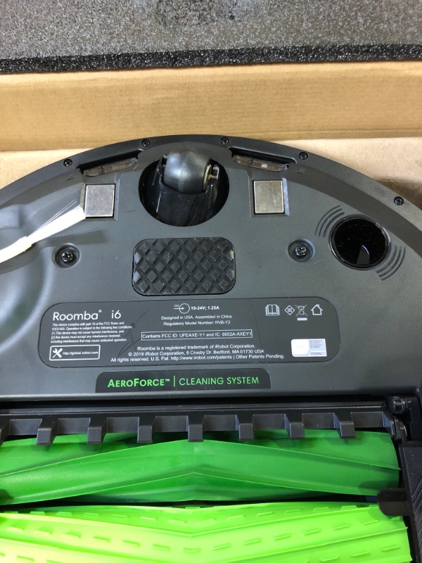 Photo 8 of iRobot Roomba i6+ (6550) Robot Vacuum with Automatic Dirt Disposal ---PARTS ONLY 
