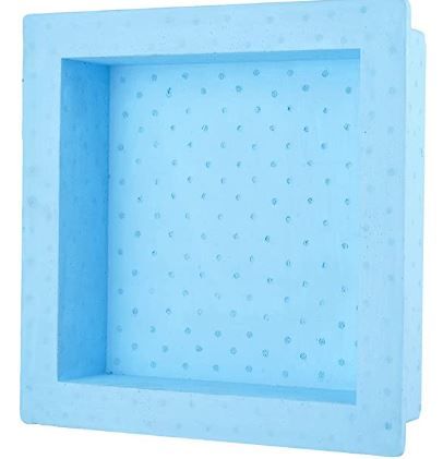 Photo 1 of BXGTECH Shower Niche, 12" x 12" Niches for Tile Showers, Waterproof Insert Storage Shelf for Bathroom Recessed Preformed Caddy EPS Foam Tile Prefab Shelves Installation Size: 13”x13”,
