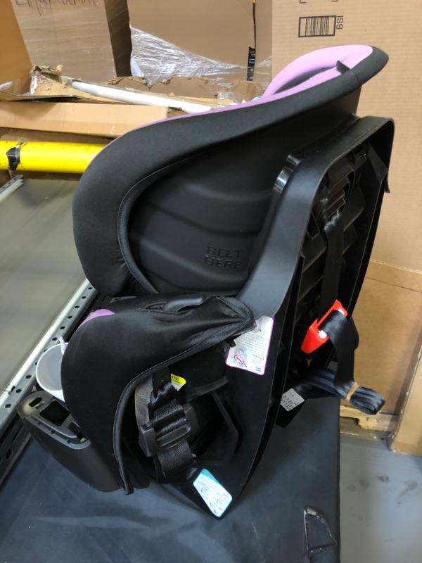 Photo 3 of Evenflo Maestro Sport Convertible Booster Car Seat, Forward Facing, High Back, 5-Point Harness, For Kids 2 to 8 Years Old, Whitney Pink
