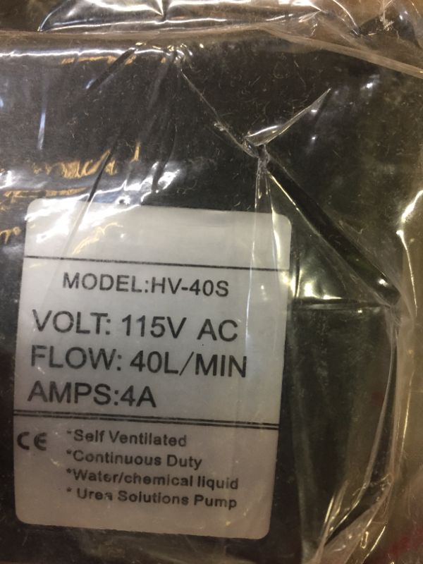Photo 3 of 30/40/50LPM AC Model Diaphragm Pumps