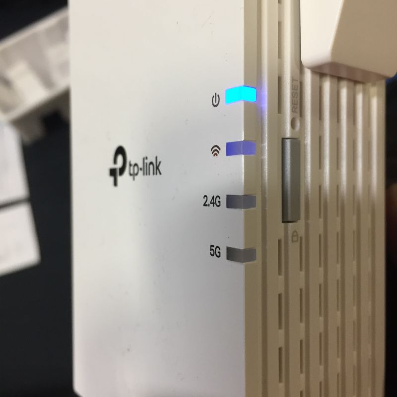 Photo 3 of TP-Link AX1500 WiFi Extender Internet Booster, WiFi 6 Range Extender Covers up to 1500 sq.ft and 25 Devices,Dual Band up to 1.5Gbps Speed, AP Mode w/Gigabit Port, APP Setup, OneMesh Compatible(RE505X)
