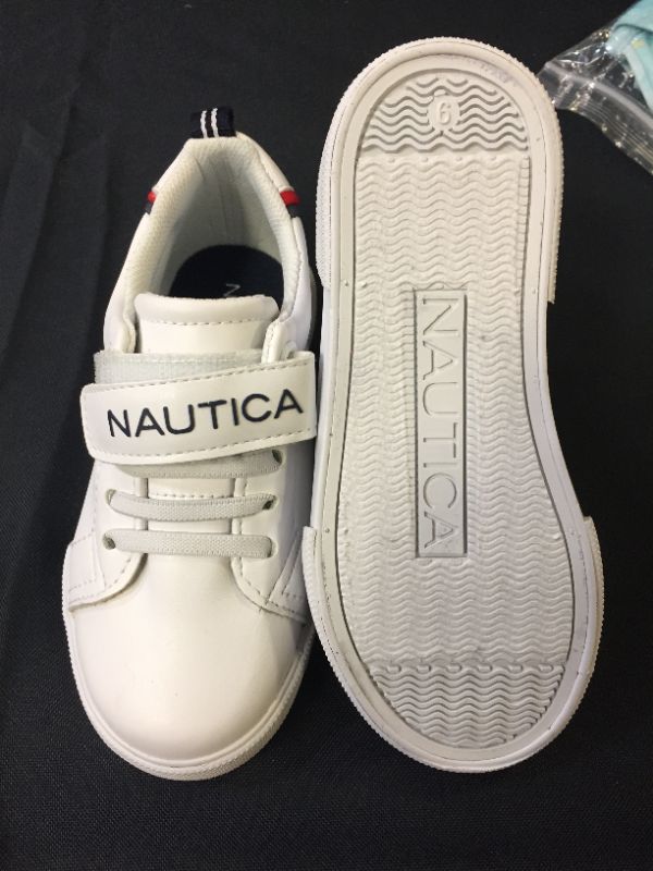 Photo 3 of Nautica Kids Sneakers Adjustable Strap Bungee Straps Casual Shoes|Boys - Girls| (Toddler/Little Kid)
Size: 9 Little Kid