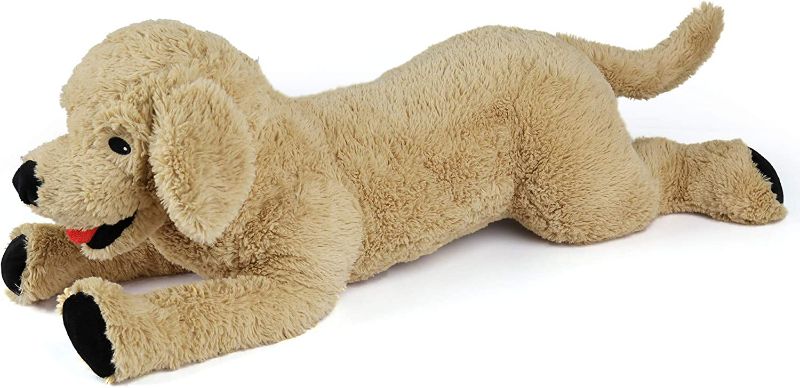 Photo 1 of BenBen 27'' Dog Stuffed Animals, Cuddly Golden Retriever Stuffed Animals, Dog Plush Toy
