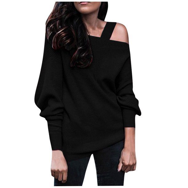 Photo 1 of Women's Winter Fall Crewneck Blouse Wrap Criss Cross Sweater Tunic Strappy Long Sleeve Blouse T Shirt for Women
