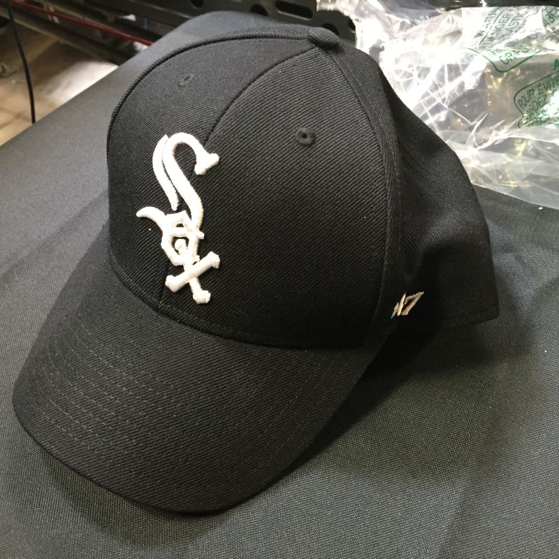 Photo 2 of '47 Chicago White Sox MVP Adjustable Black Hat
